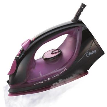 Imagem de Ferro a Vapor Oster Preto e Roxo Cerâmica 5956, 220