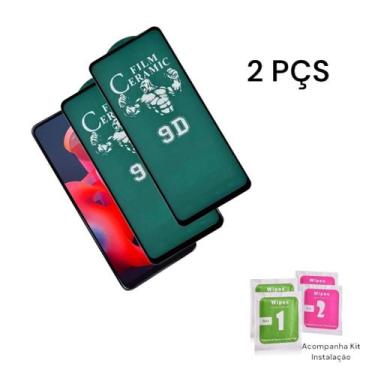 Imagem de 2UN Películas De Cerâmica 9D Flexível Para Motorola Moto G24 - LXL