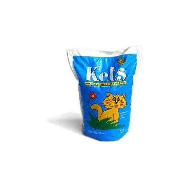 Imagem de Areia gato kets 4 kg, AZUL, UNICO
