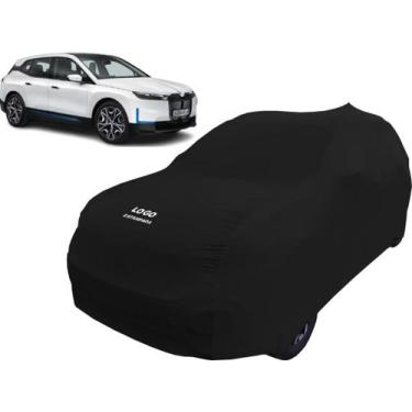 Imagem de Capa De Tecido Para Proteção Do Carro Bmw IX40 IX 40 - Mz, Preta