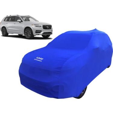 Imagem de Capa Para Carro De Tecido Lycra Volvo Xc90 Anti-risco - Mz, Azul