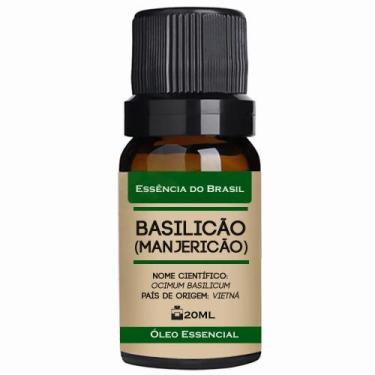 Imagem de Óleo Essencial Basilicão (Manjericão) 20ml - Puro e Natural - Essência