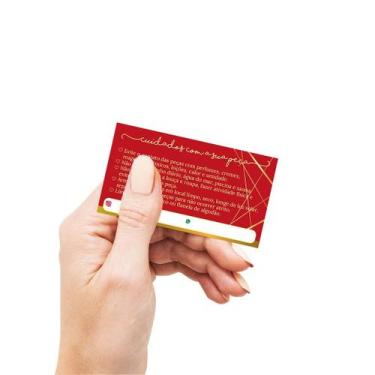Imagem de Cartão Certificado de Garantia - E cuidados com sua peça - Bijouteria 