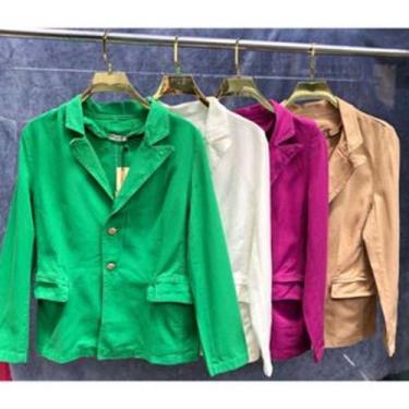 Imagem de Blazer Jeans 6296 - Doutoras Modas , Roxo, G