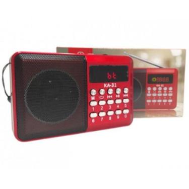 Imagem de Rádio Kapbom Am Fm Bluetooth 5.0 Recarregável KA-31