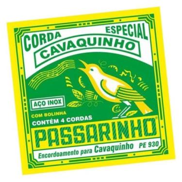 Imagem de Encordoamento Cavaquinho Passarinho PE930 - PAGANINI