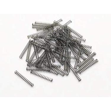 Imagem de XJS Tom prateado de mola de compressão de metal, 0.4x2.3x16mm 50 Pcs
