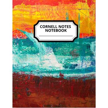 Imagem de Cornell Notes Notebook: Large 8.5"x11" - 100 Pages : Cornell Note Taking System Paper For High School, College, and University Students - Colorful Cover
