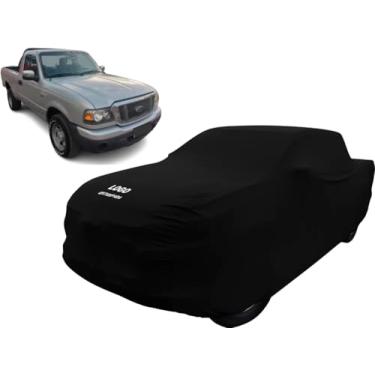 Imagem de Capa Cobrir Camionete Ford Ranger Cabine Simples Anti Risco (Preto)