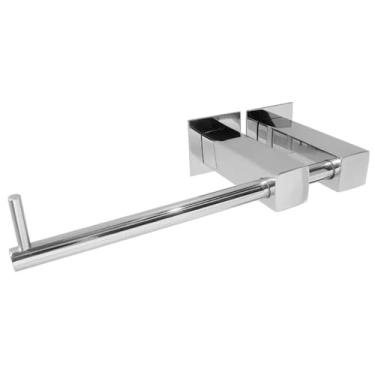 Imagem de Porta Papel Higiênico Suporte Papeleira para Banheiro Inox 304 - QRED4002e