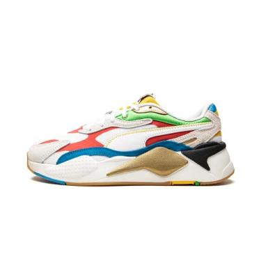 Imagem de PUMA RS-X3 WH Puma White/High Risk Red/Dresden Blue 8.5 B (M)