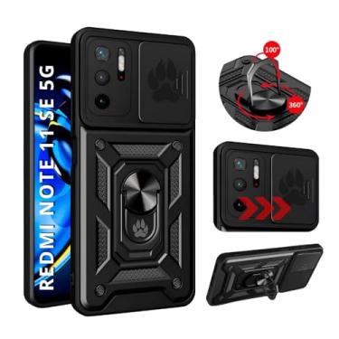 Imagem de Capa Capinha Case Armor Anti Choque Ring Luxo Para Redmi Note 11 SE 5g (Tela 6,5) + Anel Giratório + Proteção De Câmera - Proteção Militar