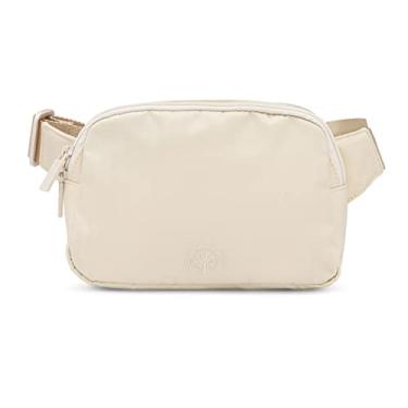 Imagem de Bolsa para cinto de fraldas Parker Baby – Bolsa portátil para fraldas, bolsa transversal para mães – "Bolsa de cinto de bétula", Creme, Pochete