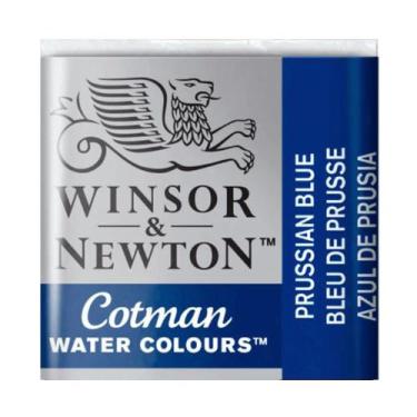 Imagem de Tinta Aquarela Pastilhas Winsor & Newton Cotman, PRUSSIAN BLUE - 538