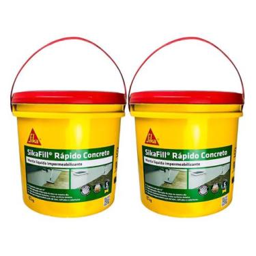 Imagem de Manta Líquida Impermeabilizante Sikafill Rápido Concreto 15L Sika 1 ou