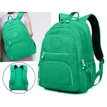 Imagem de Mochila Feminina Nylon Estilosa Impermeavel Grande - Forever Young, Ve