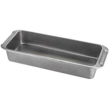 Imagem de Assadeira e Travessa de Alumínio Natural 38x15 Prata - Weck