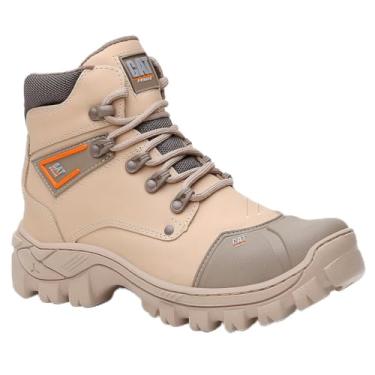 Imagem de Botina Feminina Bota Coturno De Segurança Trabalho Epi Com C.a Original (AREIA, BR, Adulto, Numérico, 38)