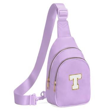 Imagem de Viverte Presentes de aniversário para meninas de 7, 8, 9, 10, 11, 12, 13 anos, pequena, bolsa transversal para meninas, Lavanda