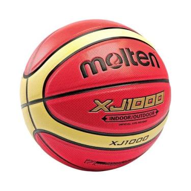 Imagem de Bola de Basquete PU - Tamanho Oficial 7, 6 ou 5 - Para Homens e Mulher