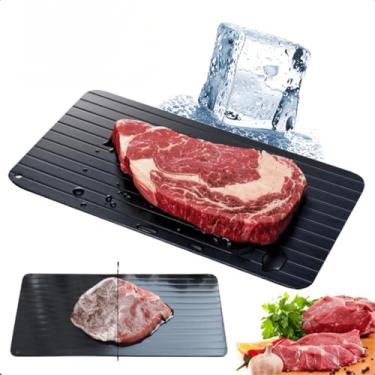 Imagem de TáBua De Carne, TáBua De Cortar, TáBua MáGica TáBua De Descongelamento RáPido De Alimentos De Carne TáBua De Tecnologia Expressa De Descongelamento