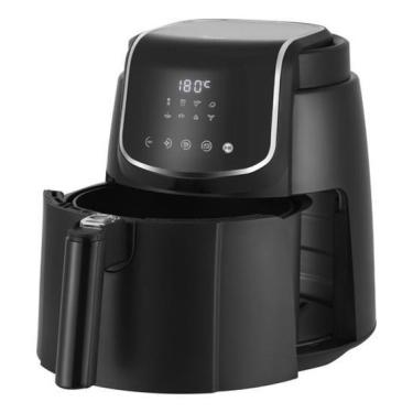 Imagem de Fritadeira Digital Preta 4 Litros Airfryer Midea 1500W 110V