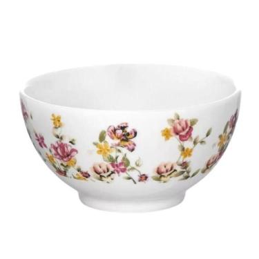 Imagem de Bowl redondo hauskraft jardim porcelana  bowl020, BRANCO FLOR, UN