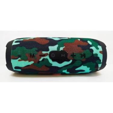 Imagem de Caixa de Som Portátil Charge 3, Bluetooth, USB, Preta, Alto-falante Sem Fio (verde)