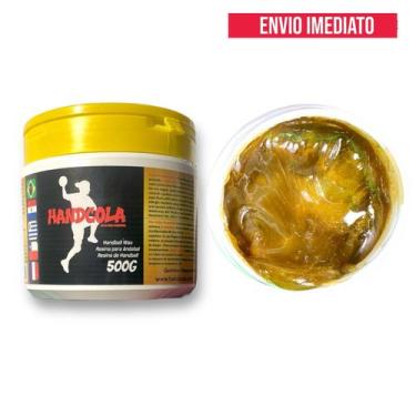 Imagem de Cola Dourada em pasta para handebol 500g - Handcola, Dourado