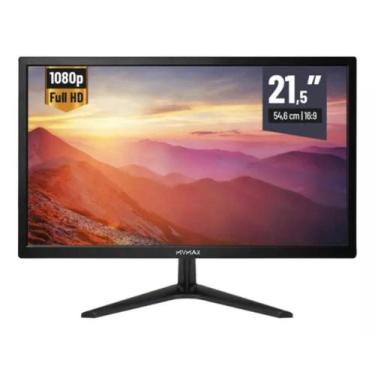 Imagem de Monitor 21.5 Polegadas Full HD Led Bivolt Mymax Preto