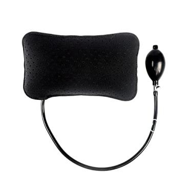 Imagem de Almofada de apoio lombar para cadeira, almofada inflável para as costas, alívio da dor na cintura, cadeira de escritório, cadeira de rodas, assento de carro, suprimentos para dirigir, acessório de