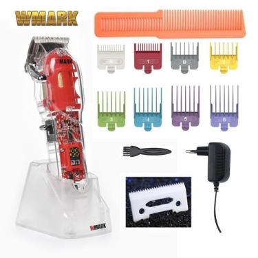 Imagem de Cortador De Cabelo Wmark Ng-407 Vermelho 100V/240V
