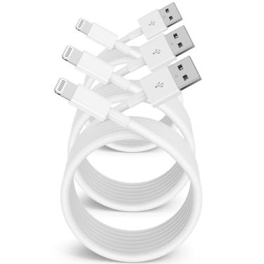 Imagem de Cabo carregador Apple de 3 metros, cabo Lightning longo para USB de 3 metros, cabo de carregamento rápido para iPhone 14 Pro Max/14 Plus/14/13/12/11 Pro/11/XS MAX/XR/8/7/6s/6/5S/SE iPad original