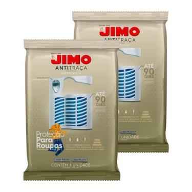 Imagem de Kit 2 Cartelas Jimo Anti Traça Cartela Suporte Tipo Cabide