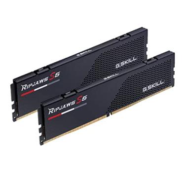 Imagem de G.Skill Ripjaws S5 Intel XMP 32GB (2 x 16GB) DDR5 6000 MHz CL36-48-48-96 1,25V Desktop Memory RAM - F5-6000J3648D16GX2-RS5K