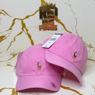 Imagem de Boné Polo Mini Cavalinho Colorido 100% algodão, Rosa