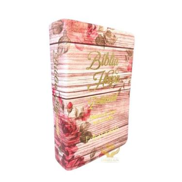 Imagem de Bíblia Sagrada Tamanho Médio 12,5x19 Letra Grande com Harpa - NoBrand