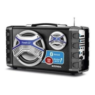 Imagem de Caixa De Som Mondial Mco13 Thunder 120W Com Microfone Bivolt - Mobilar