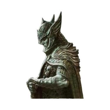 Imagem de Retro Skyrim Elder Scrolls V Canvas Poster Videogame Arte De Parede Sa