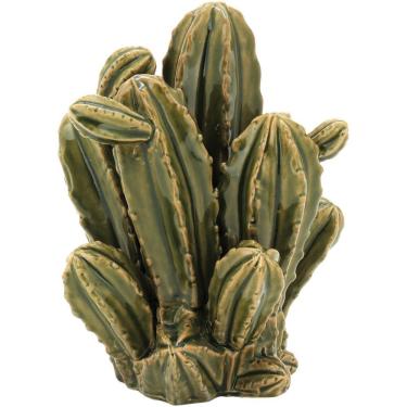 Imagem de Áridos Adorno 22X18X13Cm Cerâmica Verde Cactus