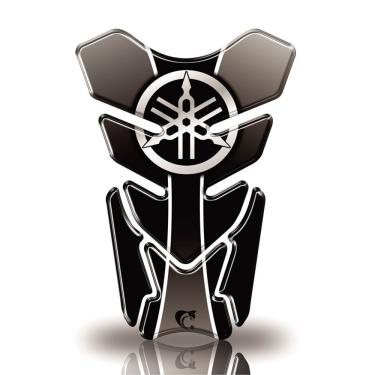 Imagem de Protetor De Tanque Adesivo Moto Factor Fazer Xj6 Yamaha Diapazão Preto Preto