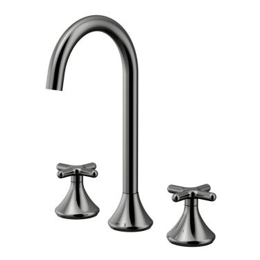 Imagem de Torneira Misturador Docol Liss 920848 De Bancada Grafite Polido