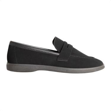 Imagem de Sapato Feminino Mocassim Moleca Preto, Preto, 37