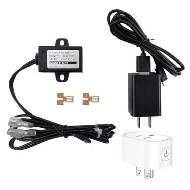 Imagem de Durablow Kit De Controle Sh-Y Para Lareira A Gás Com Válvula Milivolt, Módulo Ignição Eletrônica Ipi, Funciona Em Qualquer Tomada Inteligente (Incluso) (Controle + Plugue)