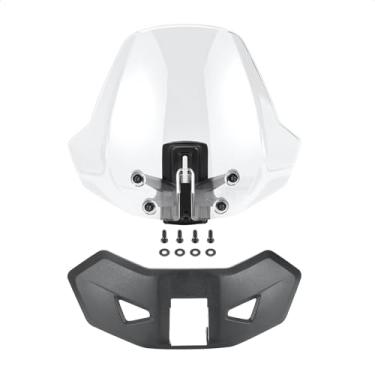 Imagem de FIASRAC Para-Brisa Dianteiro, Esportivo Aerodinâmico Ajustável Para Can-Am Ryker 600/900 E Edição Rally, Todos Os Modelos, Acessórios, Substituição, Oem Nº 219401023