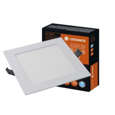 Imagem de Plafon Led De Embutir Quadrado Bivolt 12w 6500k Ledvance