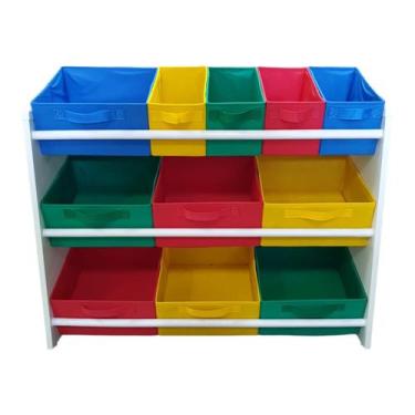Imagem de Organizador Montessoriano Colorido 11 Caixas - ORGANIBOX