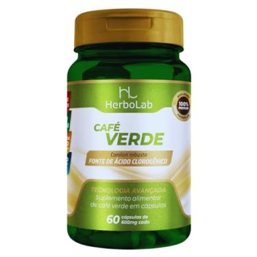 Imagem de Café Verde 60 Cápsulas Herbolab – 500mg por Cápsula, Alta Concentração, Termogênico Natural, Energia e Bem-Estar, Uso Adulto.