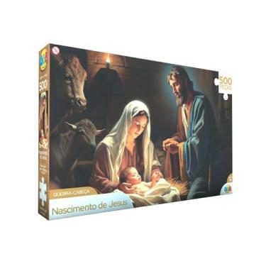 Imagem de Quebra-cabeça 500 pçs - nascimento de jesus - GGB