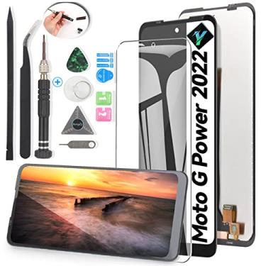 Imagem de YWLRONG Tela para Motorola Moto G Power 2022 Substituição de Tela para Motorola G Power 2022 Xt2165 Xt2165-5 Xt2165Dl Xt2165-3 Painel de Toque Display Lcd Conjunto de Digitalizador com Kit